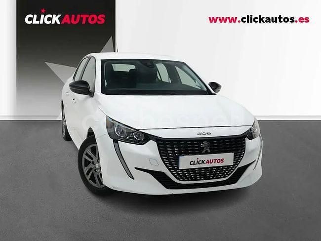 Usado Peugeot 208 Active 75 CV (55 kW) 2022 Blanco Utilitario