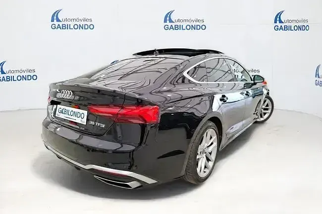 Usado Audi A5 Sportback 150 CV (110 kW) 2021 Negro Utilitario