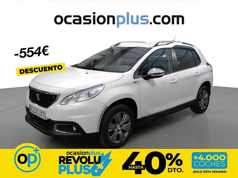 Usado Peugeot 2008 Style 82 CV (60 kW) 2017 Blanco SUV