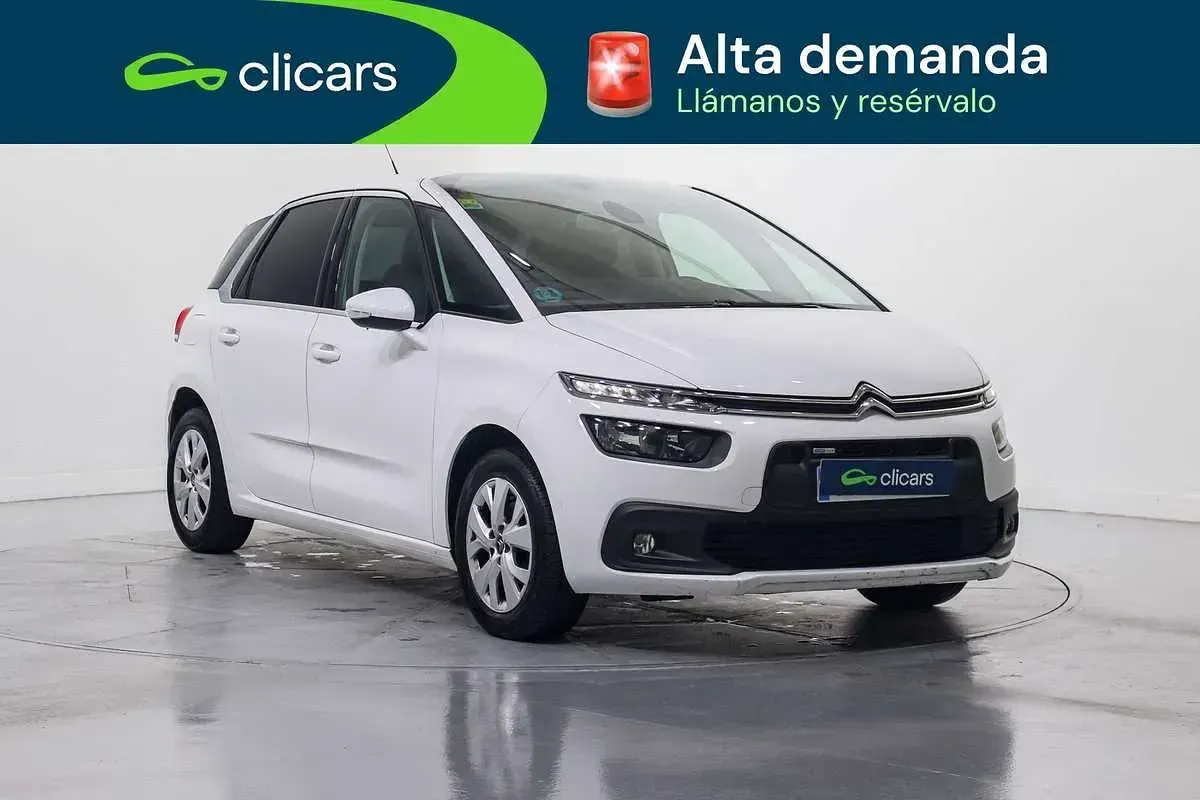 Usado Citroën C4 Picasso Live 131 CV (96 kW) 2017 Blanco Monovolumen
