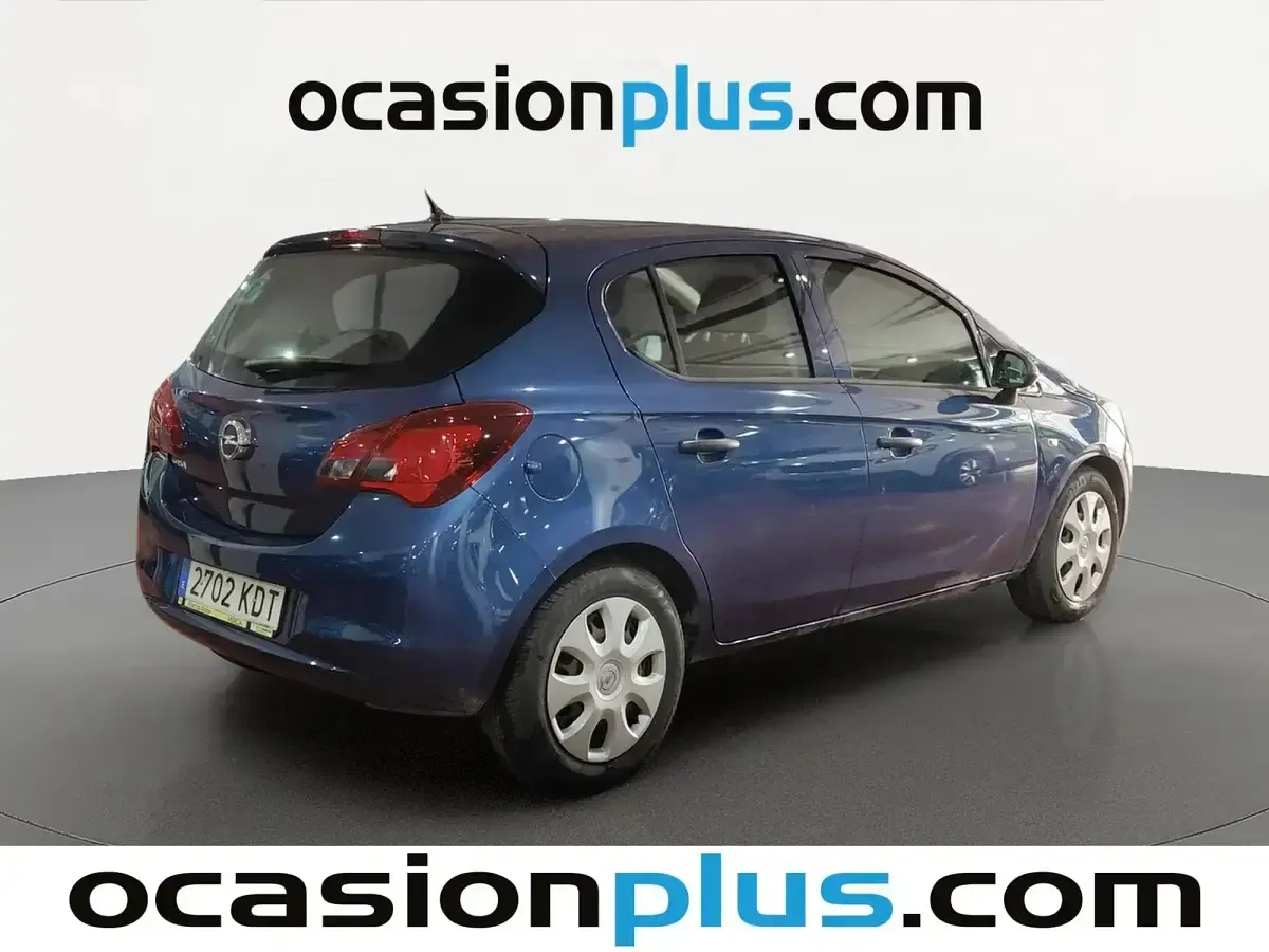Usado Opel Corsa Expression 75 CV (55 kW) 2017 Azul Utilitario