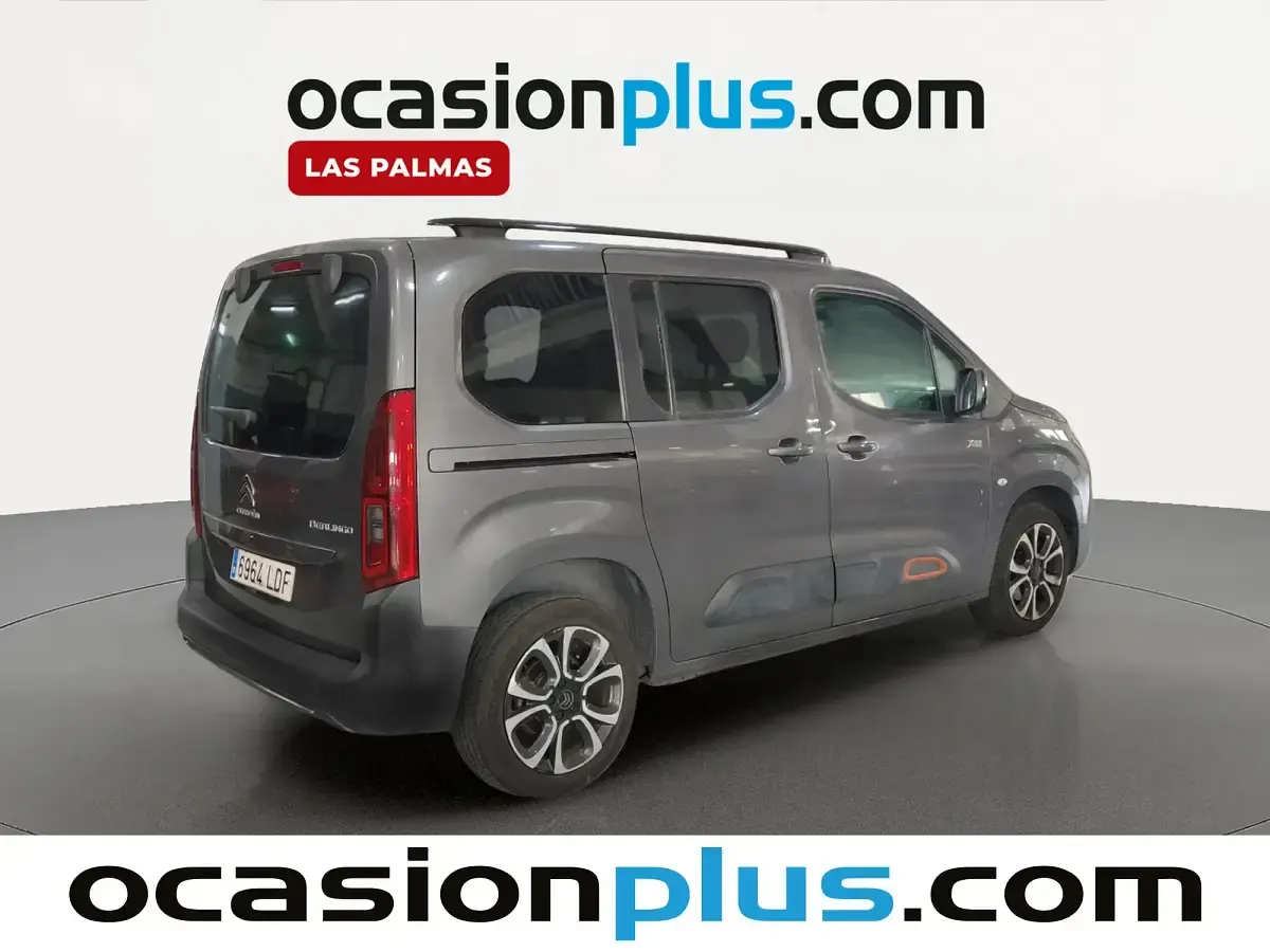 Begagnad Citroën Berlingo Shine 102 HK (75 kW) 2019 Grå Minibuss