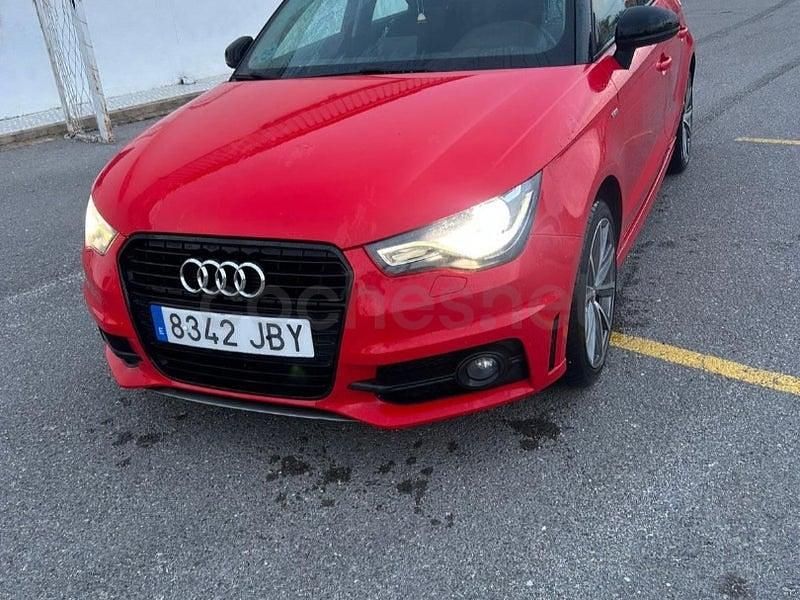 Usado Audi A1 Sportback 95 CV (69 kW) 2016 Rojo Utilitario