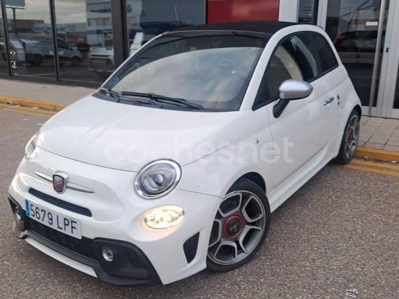 Blanco Usado 2021 Abarth 595C Turismo Descapotable | 19.900 € (Precio justo) - Imagen 1/4