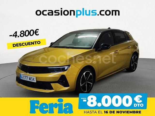 Amarillo Usado 2024 Opel Astra Berlina | 18.700 € (Precio justo) - Imagen 1/4