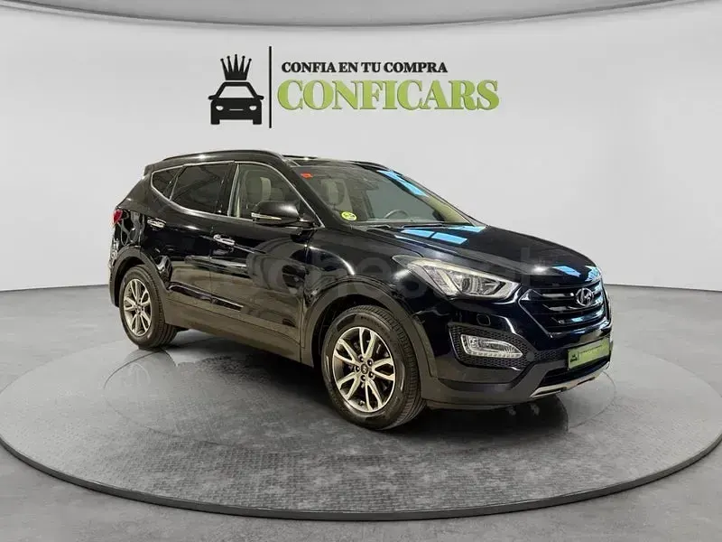Usado Hyundai Santa Fe Style 197 CV (144 kW) 2014 Negro SUV