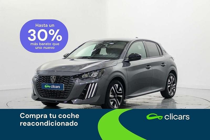 Gris Usado 2024 Peugeot 208 Allure Utilitario | 13.590 € (Buen precio) - Imagen 1/4