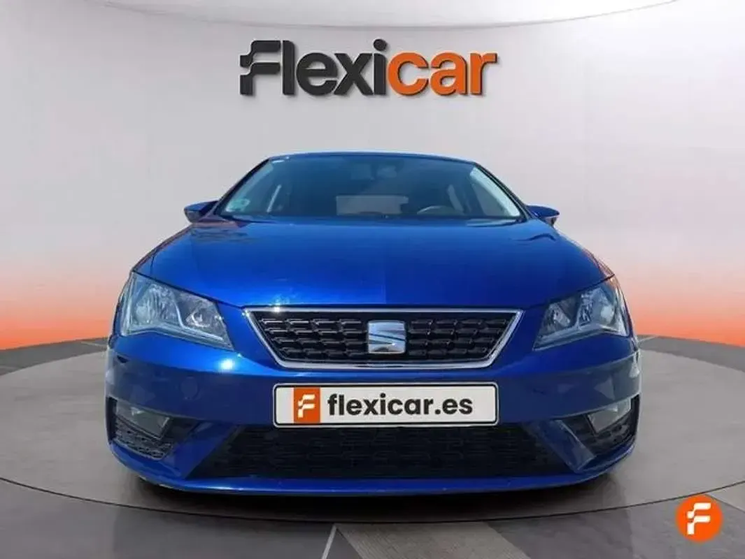 Usado Seat Leon ST Style 116 HP (85 kW) 2018 Azul Carrinha