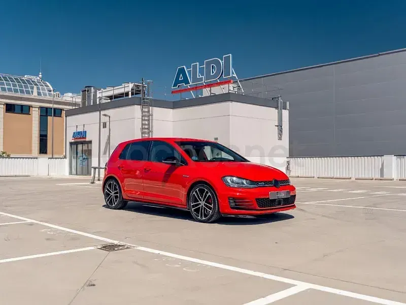 Usado VW Golf VII GTD 184 CV (135 kW) 2017 Rojo Berlina