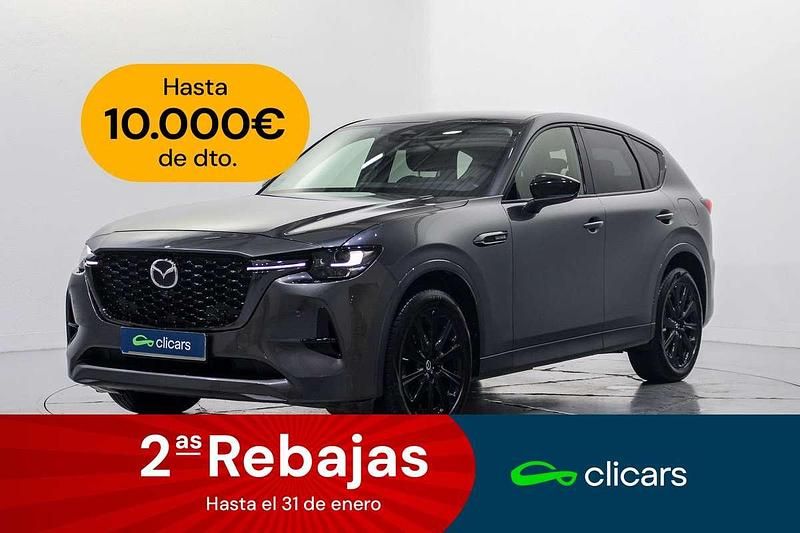 Plateado Usado 2023 Mazda CX-60 Homura-Line SUV | 36.990 € (Super precio) - Imagen 1/4