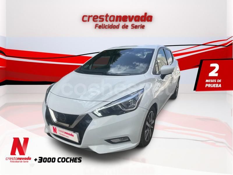 Blanco Usado 2019 Nissan Micra N-Connecta Utilitario | 12.490 € (Precio justo) - Imagen 1/4