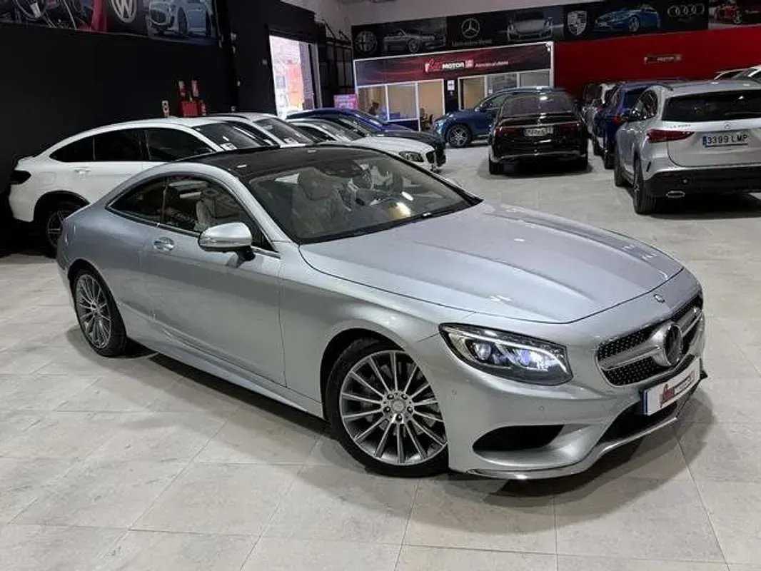 Usado Mercedes S500 455 CV (334 kW) 2016 Gris Berlina