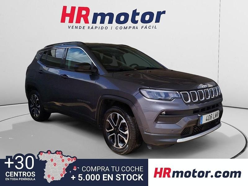 Gris Usado 2022 Jeep Compass Limited SUV | 20.290 € (Precio justo) - Imagen 1/4