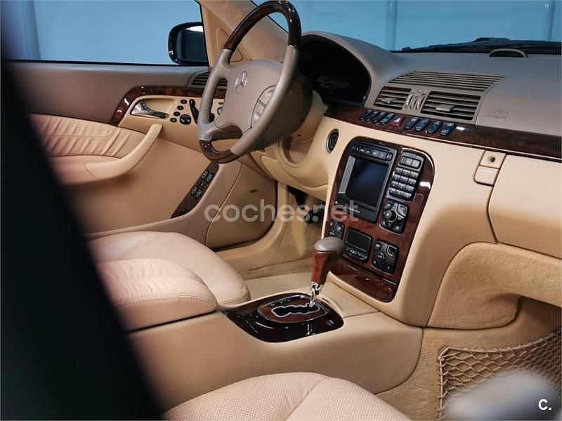 Usado Mercedes S500 320 CV (235 kW) 1998 Azul Berlina
