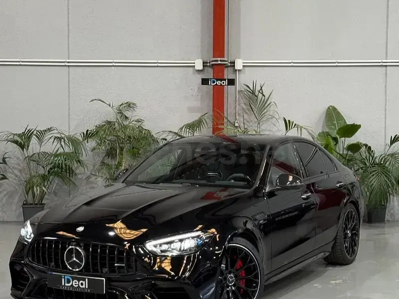 Usado Mercedes C63S AMG 680 CV (500 kW) 2024 Negro Berlina