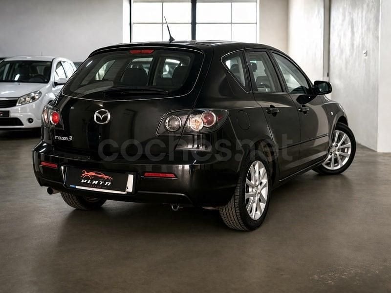 Usado Mazda 3 Active 105 CV (77 kW) 2008 Negro Berlina