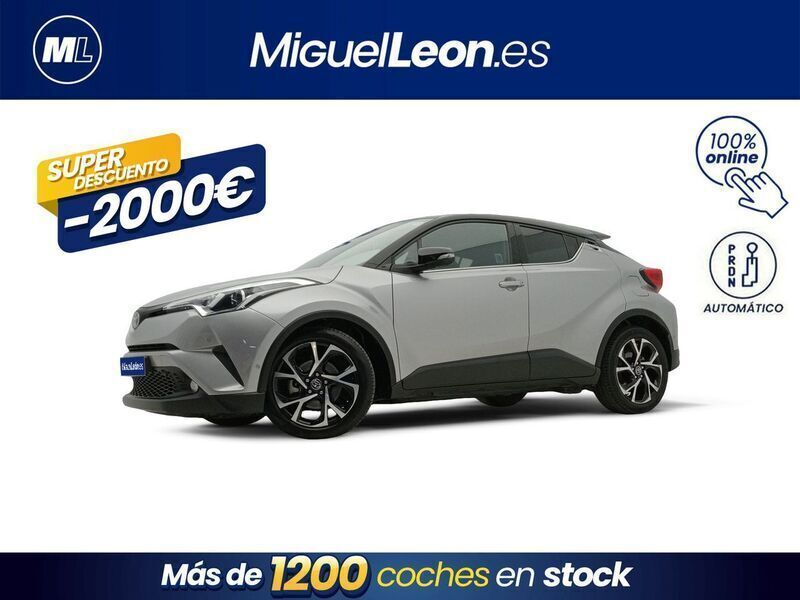 Gris Usado 2019 Toyota C-HR Advance SUV | 21.985 € (Precio justo) - Imagen 1/3