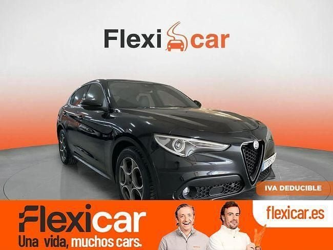 Negro Usado 2022 Alfa Romeo Stelvio Sprint SUV | 26.490 € (Precio justo) - Imagen 1/4