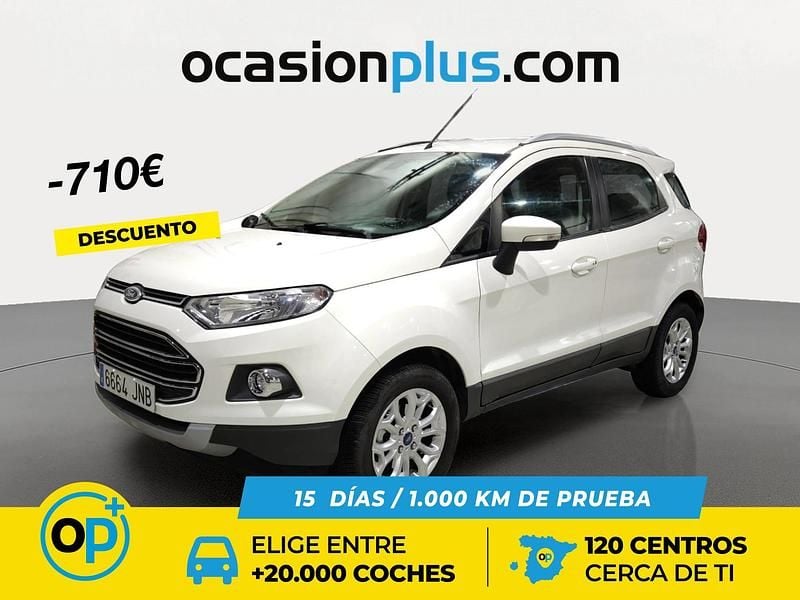 Blanco Usado 2016 Ford Ecosport Titanium SUV | 9590 € (Precio justo) - Imagen 1/4
