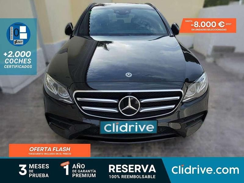 Negro Usado 2019 Mercedes E300 Familiar | 29.390 € (Buen precio) - Imagen 1/3