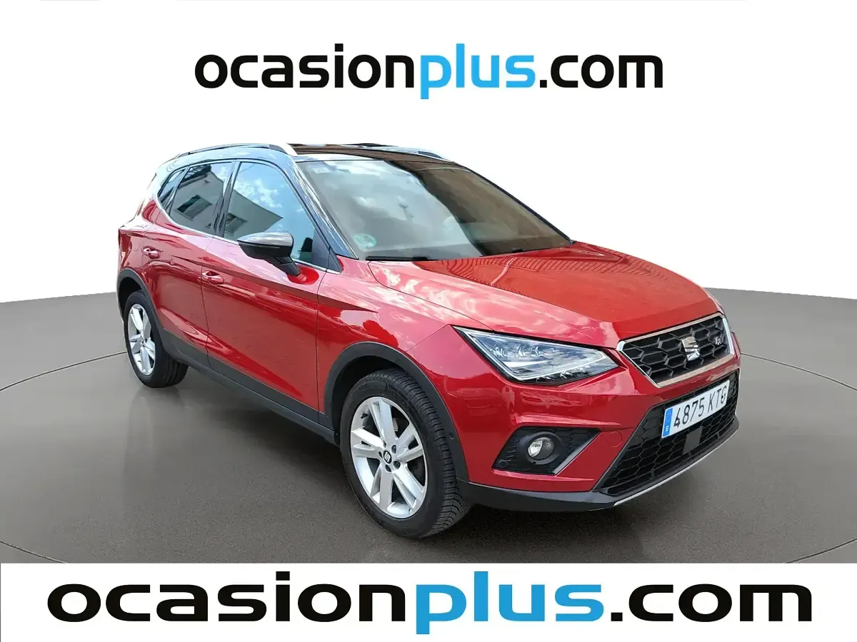 Usado Seat Arona Ecomotive 115 CV (84 kW) 2019 Rojo SUV