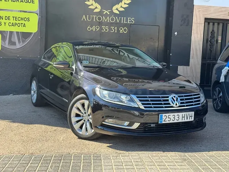 Usado VW CC 140 CV (102 kW) 2014 Negro Berlina