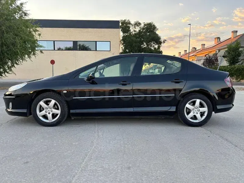 Usado Peugeot 407 Sport 136 CV (100 kW) 2006 Negro Berlina