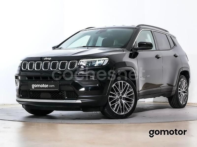 Negro Usado 2022 Jeep Compass Limited SUV | 22.990 € (Precio justo) - Imagen 1/4