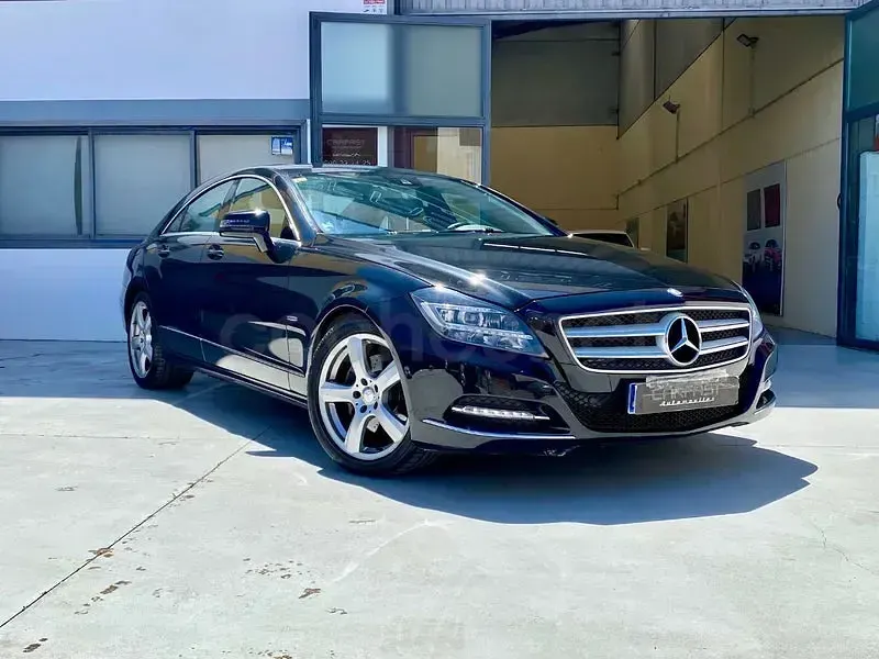 Usado Mercedes CLS350 265 CV (194 kW) 2012 Negro Coupe