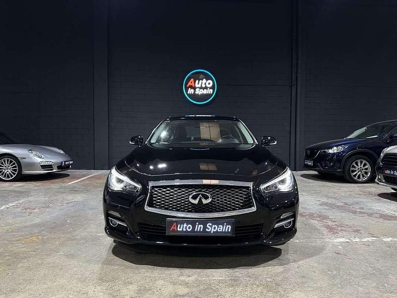 Usado Infiniti Q50 Premium 170 CV (125 kW) 2017 Negro Berlina