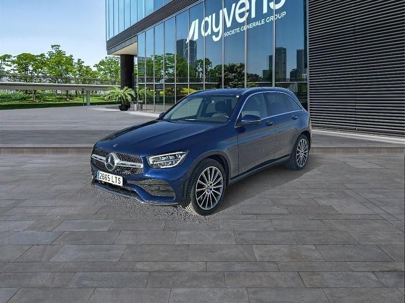 Azul Usado 2021 Mercedes GLC200 SUV | 36.300 € (Precio justo) - Imagen 1/4
