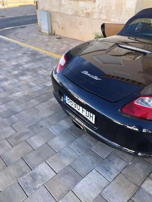 Usado Porsche Boxster 245 CV (180 kW) 2006 Azul Descapotable