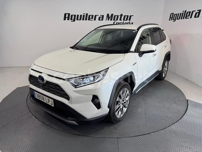 Blanco Usado 2021 Toyota RAV4 Hybrid Luxury SUV | 25.900 € (Buen precio) - Imagen 1/4