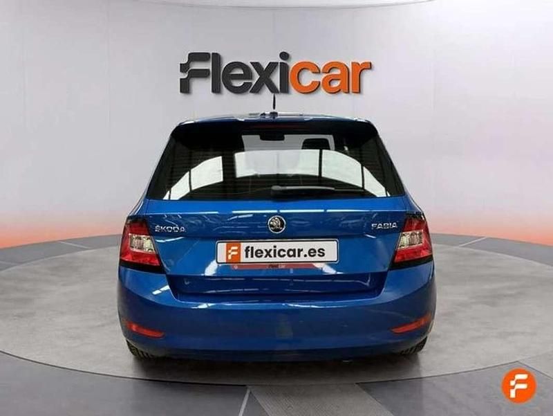 Brugt Skoda Fabia Ambition 95 HK (69 kW) 2018 Blå Hatchback