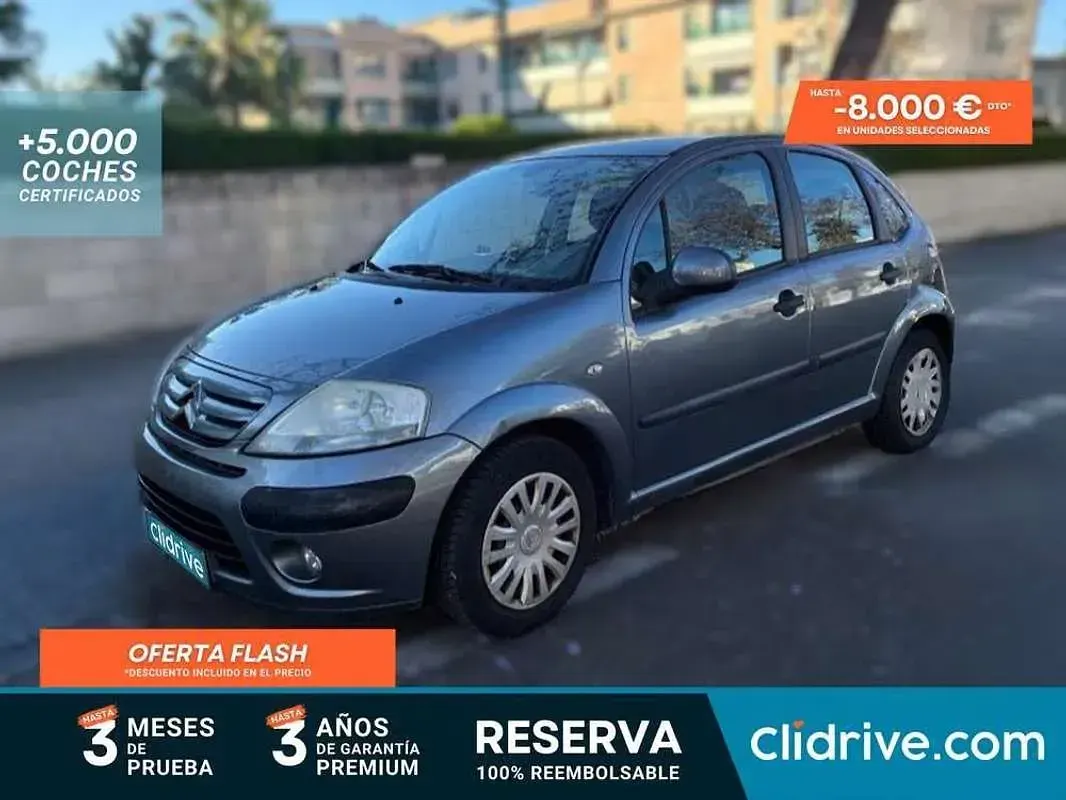 Usado Citroën C3 68 CV (50 kW) 2010 Gris Utilitario