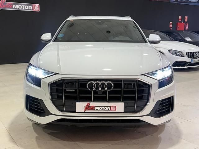 Usado Audi Q8 S-Line 286 CV (210 kW) 2019 Blanco SUV