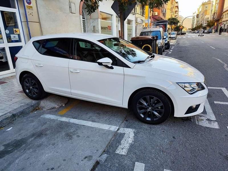 Usado Seat Leon Style 116 CV (85 kW) 2018 Blanco Utilitario
