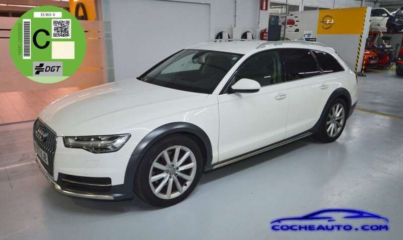 Blanco Usado 2018 Audi A6 Allroad Familiar | 27.900 € (Precio justo) - Imagen 1/4