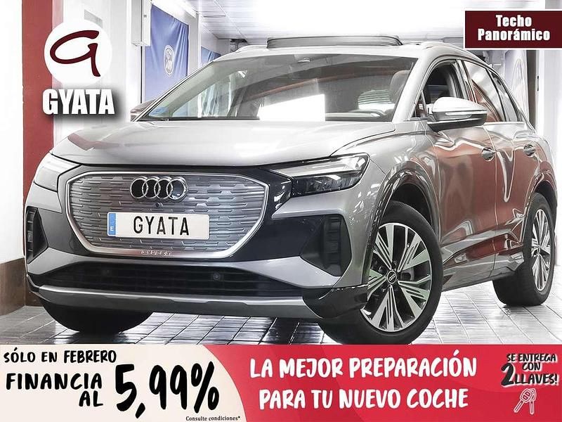 Gris Usado 2021 Audi Q4 e-tron Advanced Plus SUV | 29.990 € (Precio justo) - Imagen 1/4