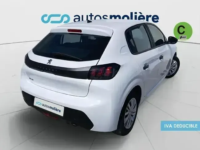 Usado Peugeot 208 75 CV (55 kW) 2022 Blanco Utilitario
