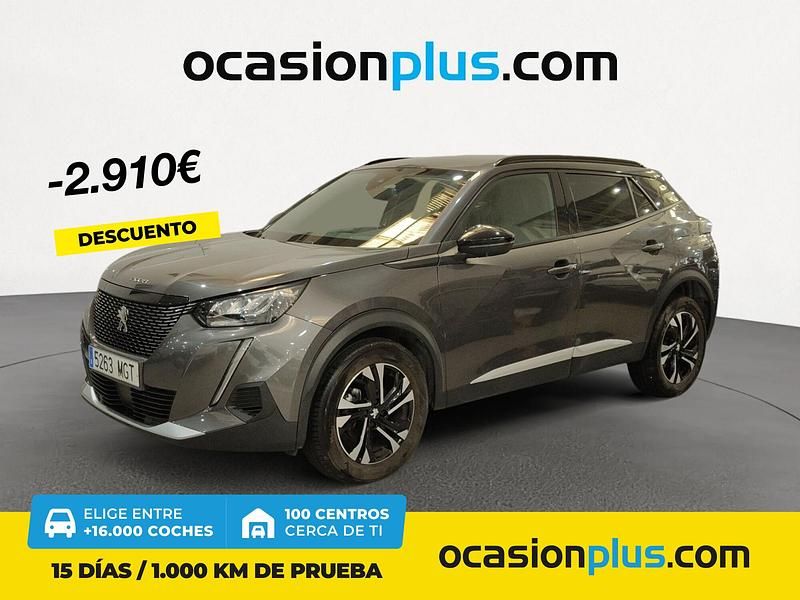 Gris / plata Usado 2023 Peugeot 2008 Allure SUV | 14.490 € (Precio justo) - Imagen 1/4