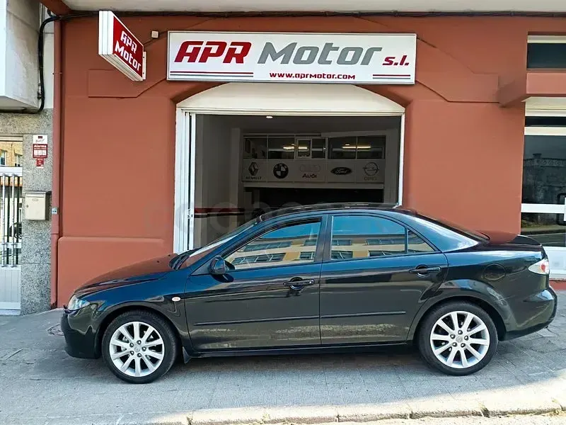 Usado Mazda 6 Sportive 166 CV (122 kW) 2006 Negro Berlina