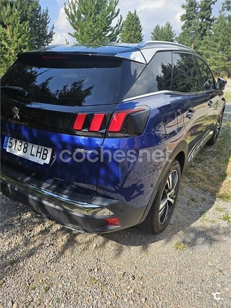 Usado Peugeot 3008 GT-line 130 CV (95 kW) 2020 Azul SUV