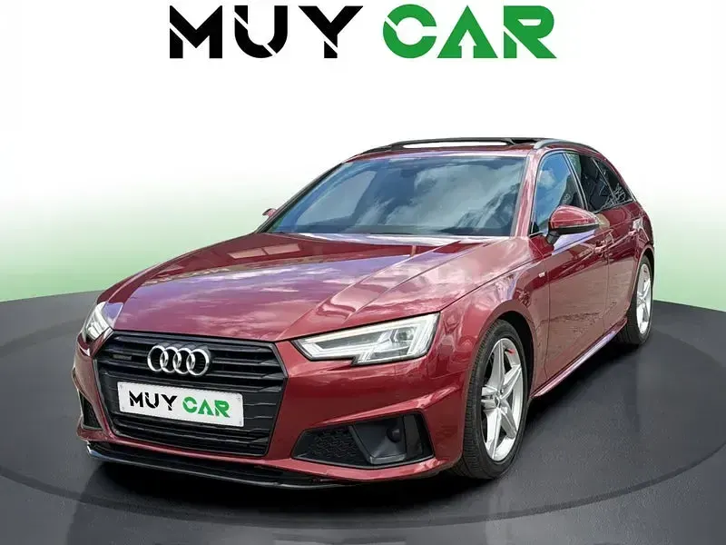 Usado Audi A4 S-Line 218 CV (160 kW) 2019 Rojo Familiar