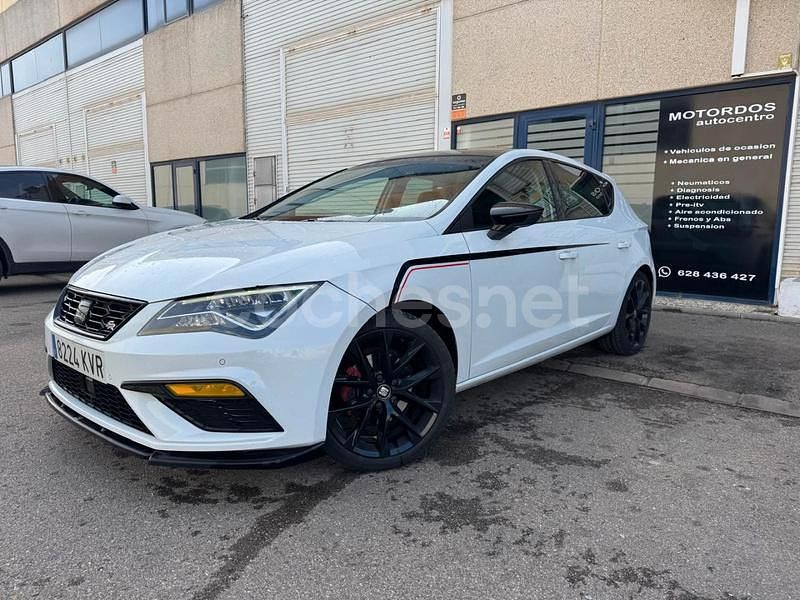 Blanco Usado 2019 Seat Leon FR Berlina | 9490 € (Super precio) - Imagen 1/4