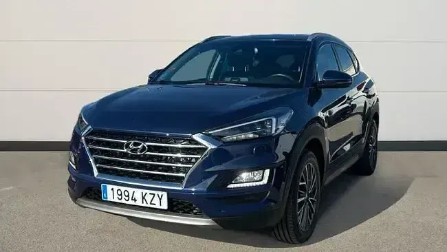 Usado Hyundai Tucson 117 CV (86 kW) 2019 Azul SUV