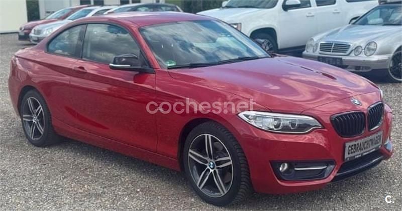 Rojo Usado 2017 BMW 220 Sport Line Coupe | 15.900 € (Buen precio) - Imagen 1/4