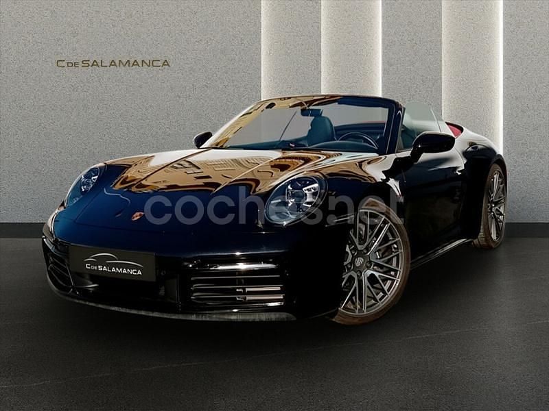 Negro Usado 2023 Porsche 911 Carrera Cabriolet Descapotable | 148.900 € (Un poco caro) - Imagen 1/4