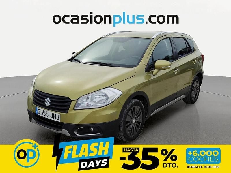 Usado Suzuki SX4 S-Cross 120 CV (88 kW) 2015 Verde SUV