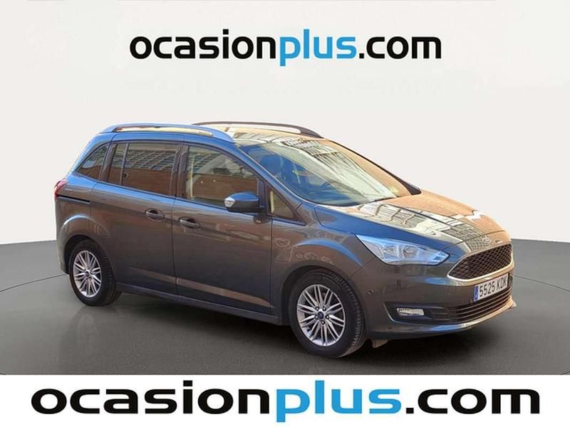 Usado Ford Grand C-Max Trend+ 120 CV (88 kW) 2017 Gris Monovolumen